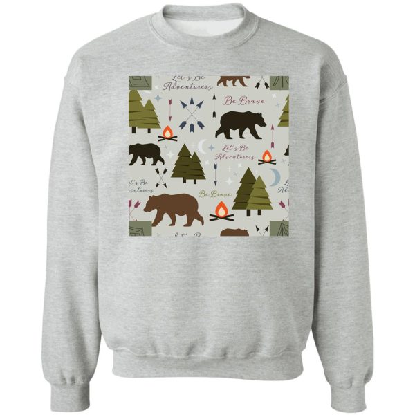 forest bear sweatshirt