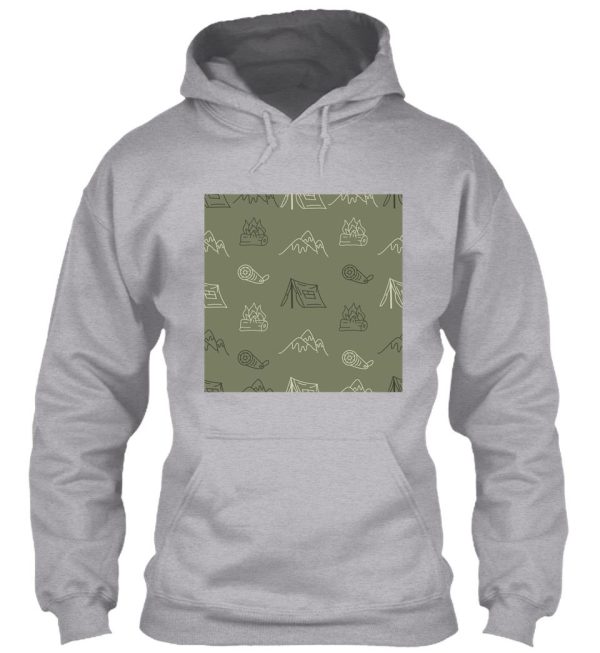 forest pattern hoodie