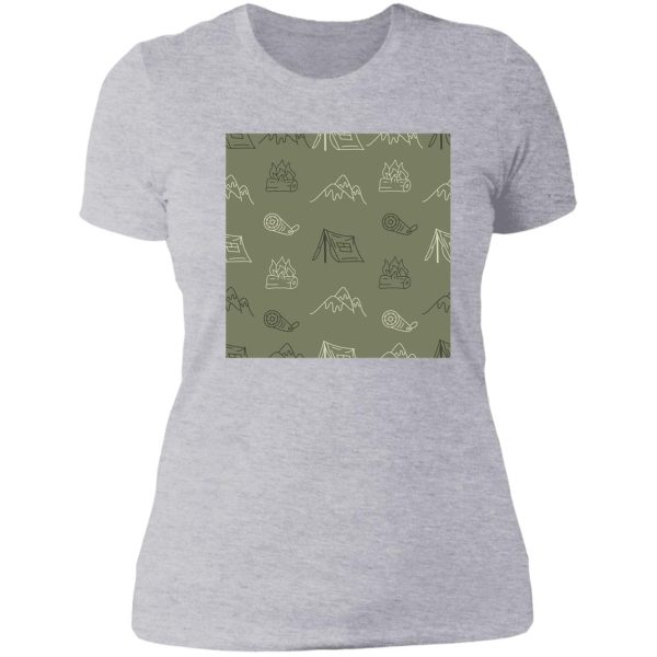 forest pattern lady t-shirt