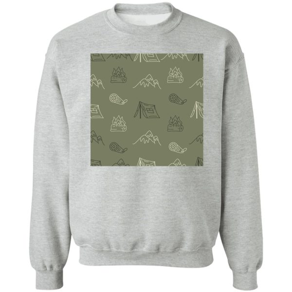 forest pattern sweatshirt