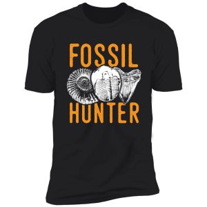fossil hunter tshirt - great for rockhounds & paleontologists shirt