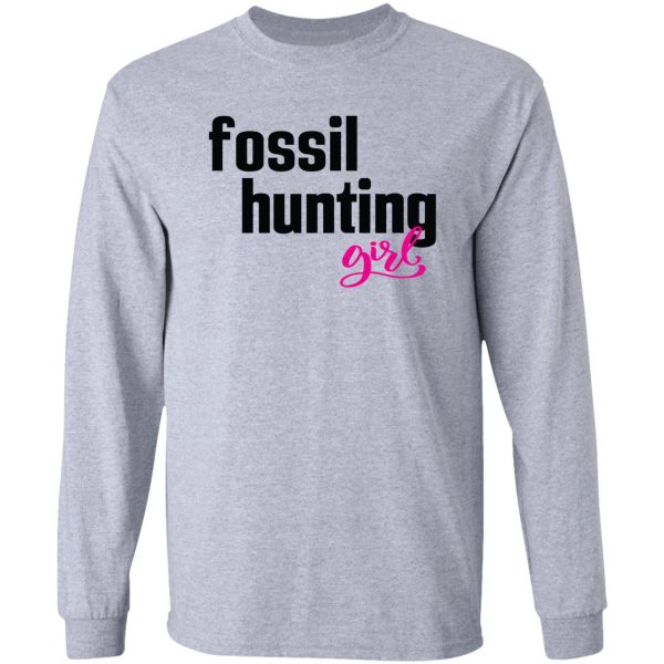 fossil hunting girl fossil collecting long sleeve