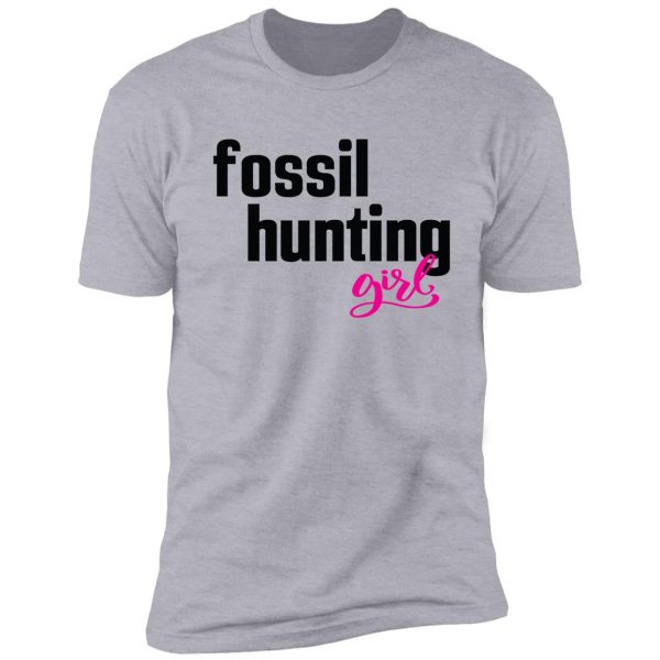 fossil hunting girl fossil collecting shirt