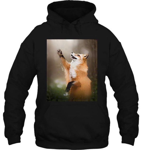 fox high five hoodie