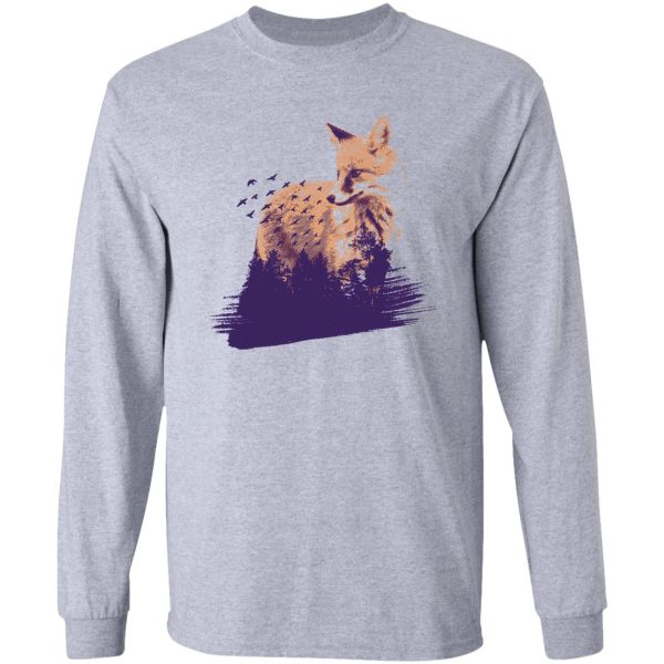 fox nature wilderness long sleeve