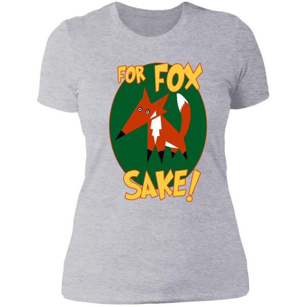 fox sake lady t-shirt