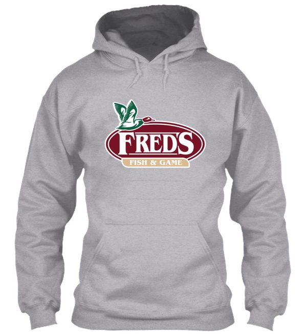 freds fish & game hoodie