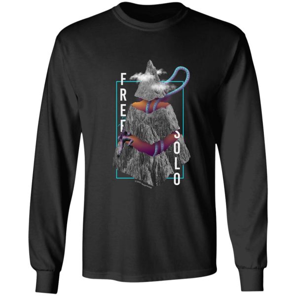 free solo rock climbing long sleeve