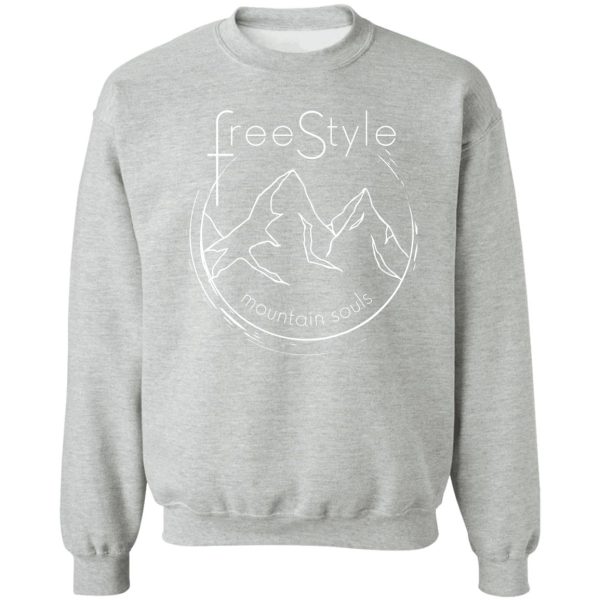 free style #1 (dark background) sweatshirt