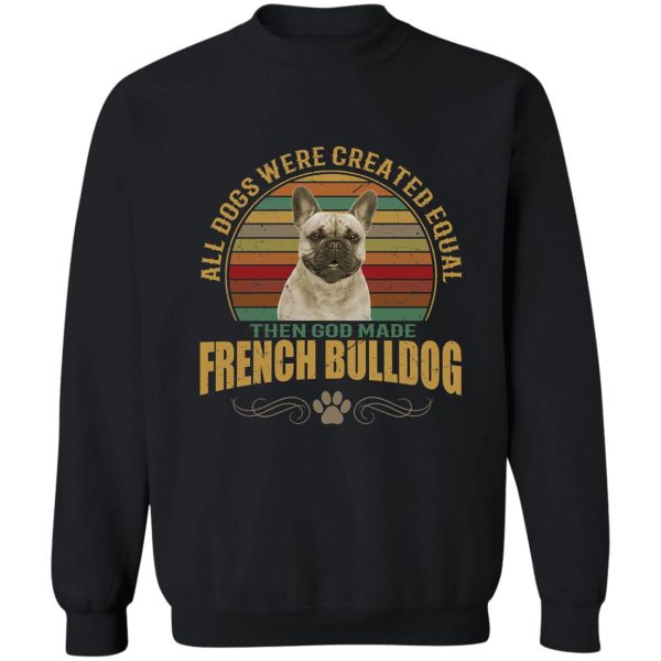 french bulldog sweatshirt