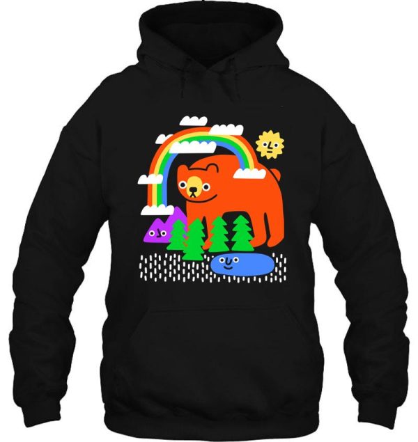 funky forest hoodie