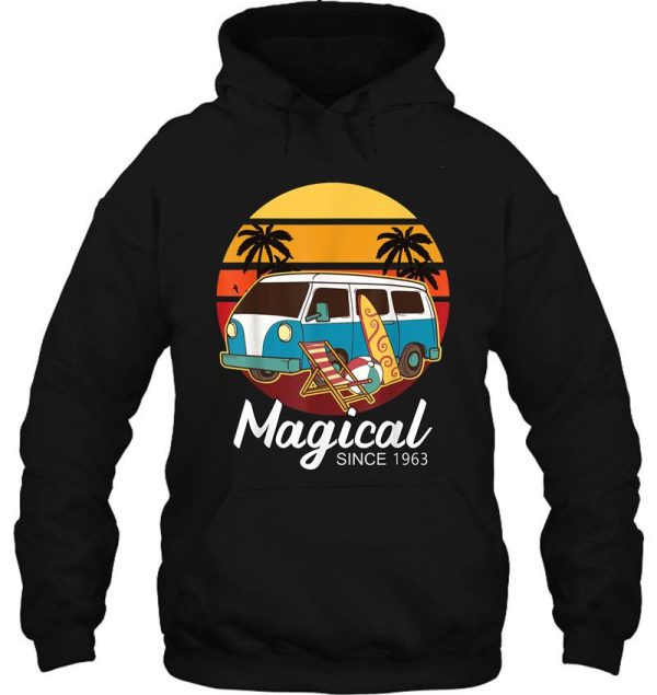funny camper magical since 1963 hoodie
