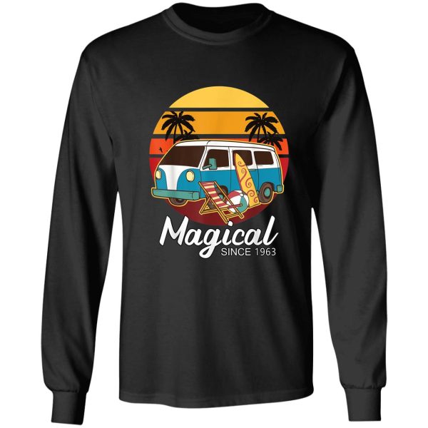 funny camper magical since 1963 long sleeve