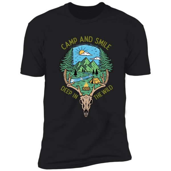 funny camping sayings shirt