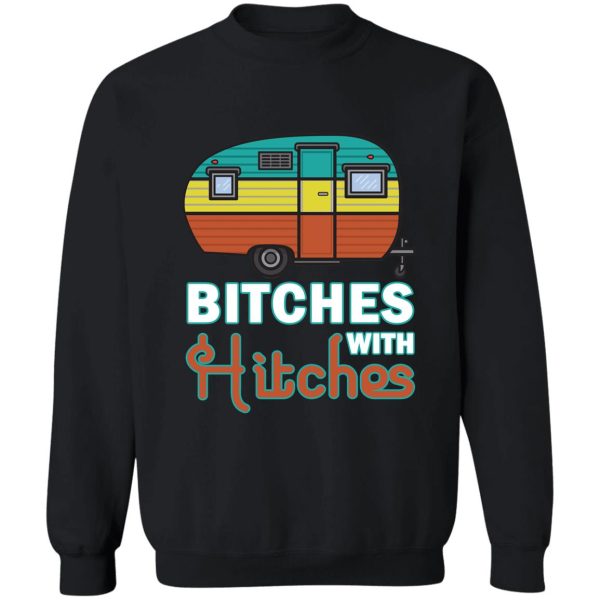 funny camping vintage rv camper sweatshirt