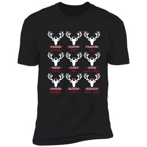 funny christmas deer bow hunting, santa men women hunter gift, christmas hunting reindeer, hunting season, bow hunting, funny hunter shirt