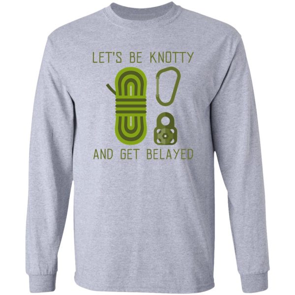 funny climbing design long sleeve