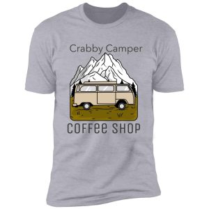 funny crabby camper tee shirt