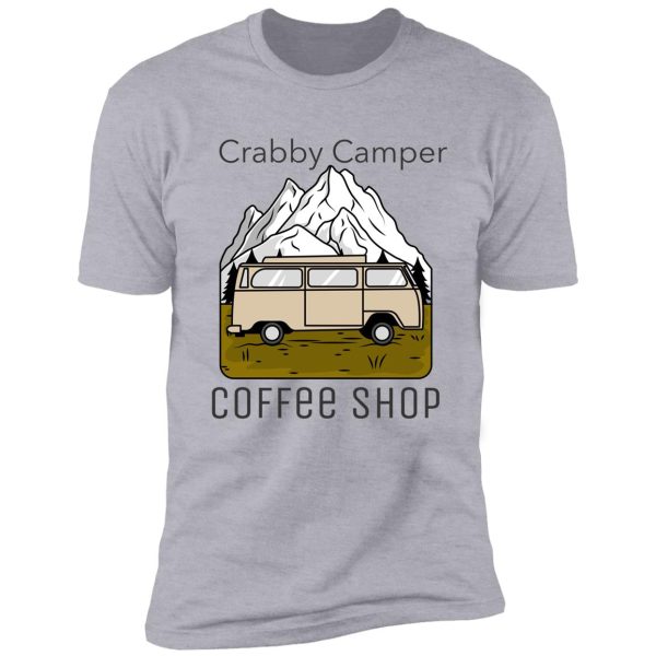 funny crabby camper tee shirt