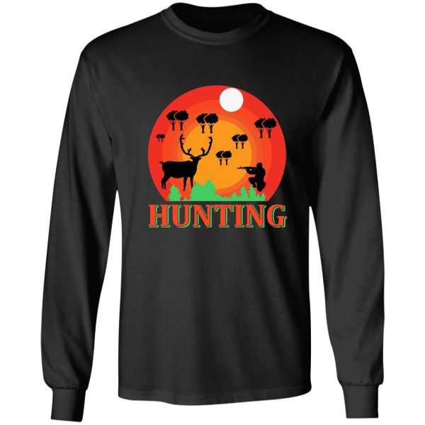 funny dad hunter shirthunting gear for men and women fathers day hunting gift long sleeve