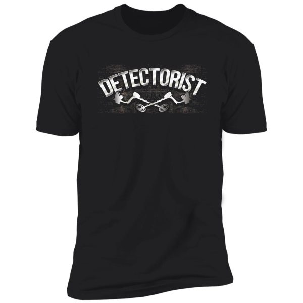 funny detectorist metal detecting shirt