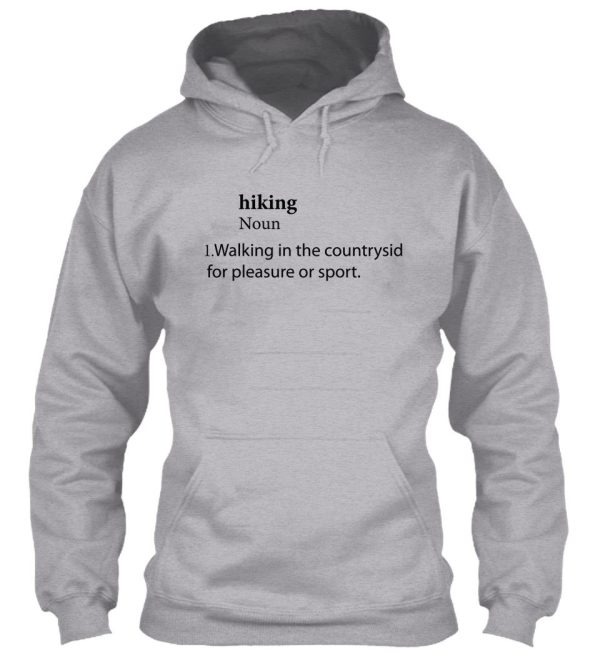 funny hiking definition hiking gifts hoodie