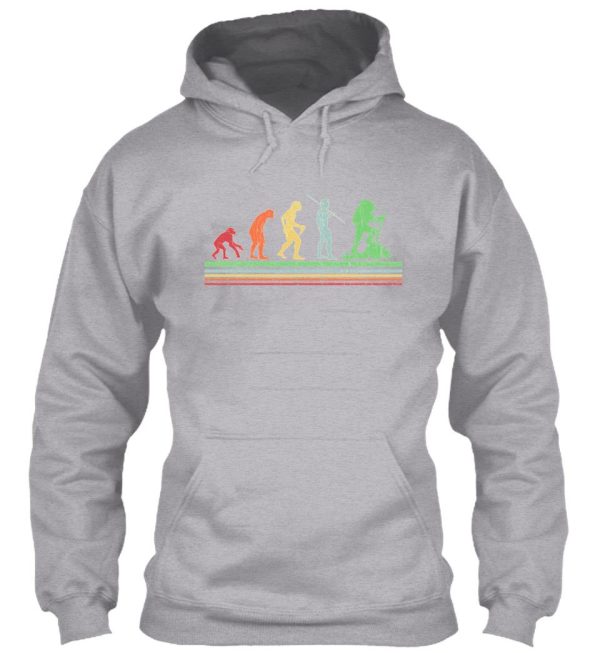funny hiking evolution t-shirt gift for hikers hoodie