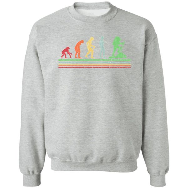 funny hiking evolution t-shirt gift for hikers sweatshirt