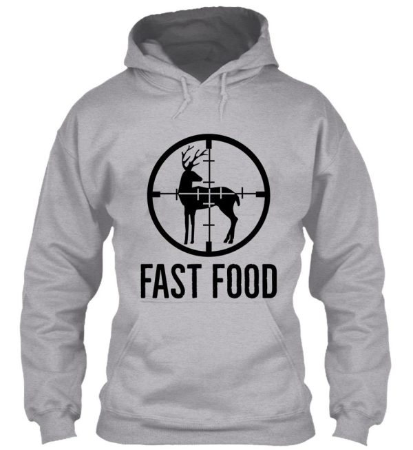 funny hunting fast food deer hunting hoodie