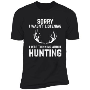 funny hunting gift for bow and rifle deer hunters shirt