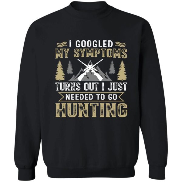 funny hunting sweatshirt