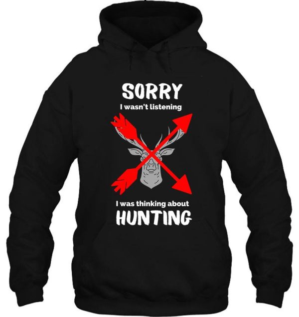 funny hunting tshirt gift for bow and rifle deer hunters hoodie