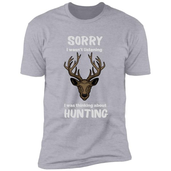 funny hunting tshirt gift for bow and rifle deer hunters shirt