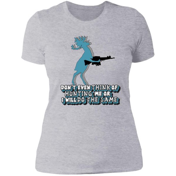 funny reindeer lady t-shirt