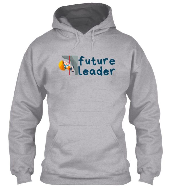 future leader. kids rock climbing hoodie