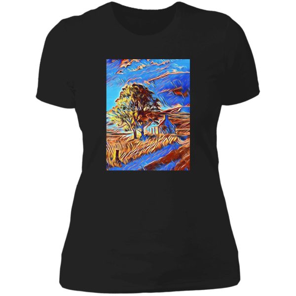 galathi wilderness house blue - wilderness lady t-shirt