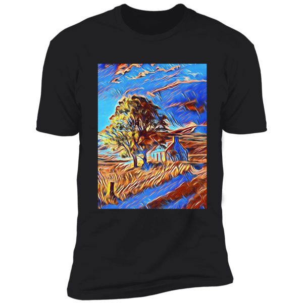 galathi wilderness house blue - wilderness shirt