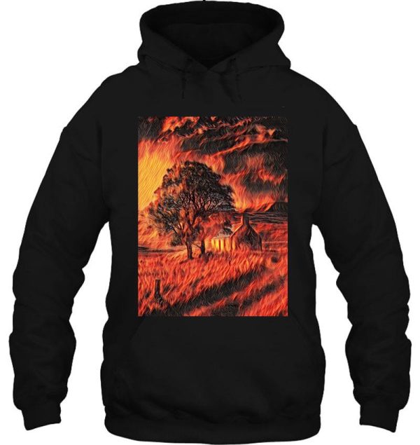 galathi wilderness house flames - wilderness hoodie