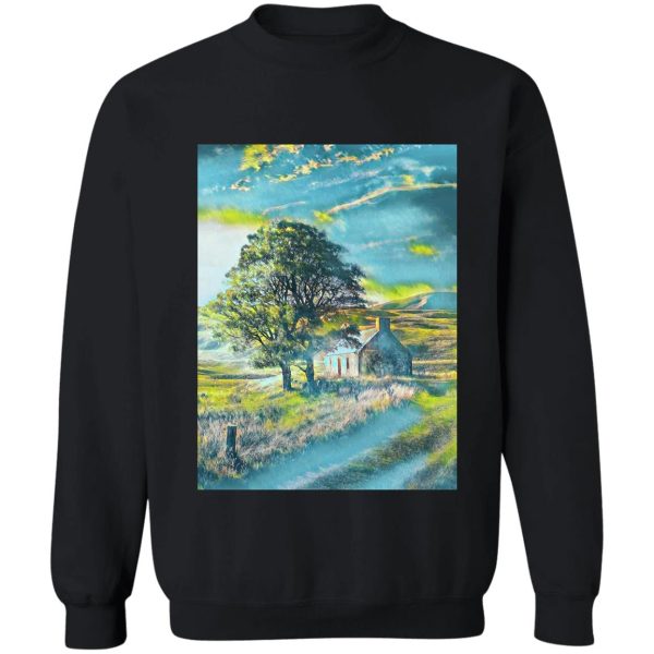 galathi wilderness house green - wilderness sweatshirt