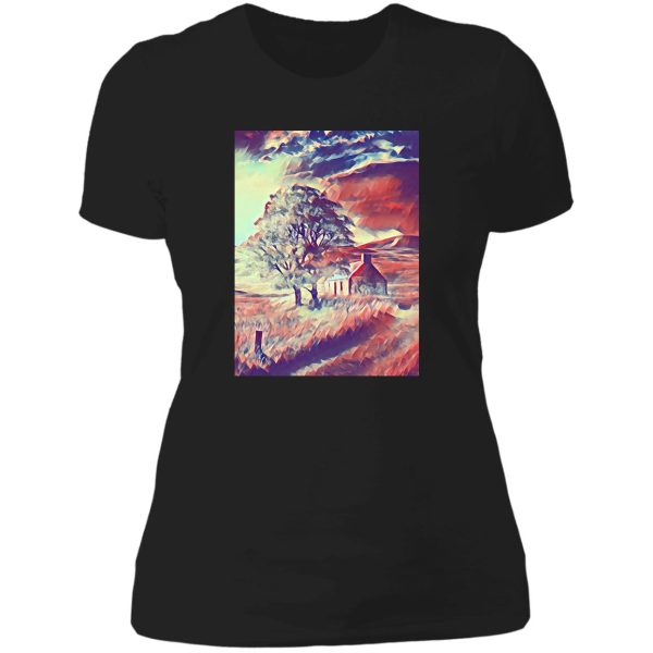 galathi wilderness house painting - wilderness lady t-shirt