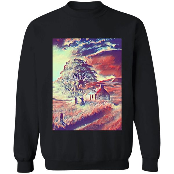 galathi wilderness house painting - wilderness sweatshirt