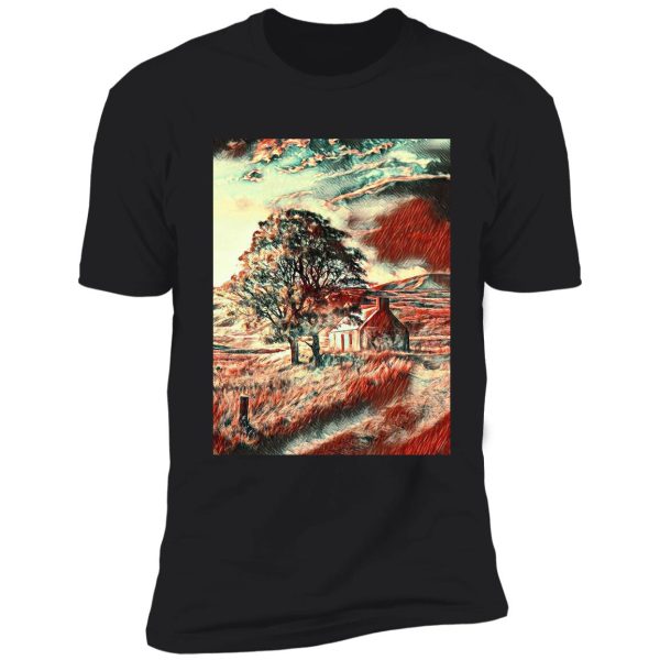 galathi wilderness house red - wilderness shirt