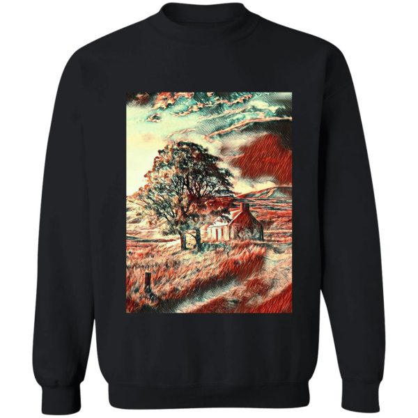 galathi wilderness house red - wilderness sweatshirt