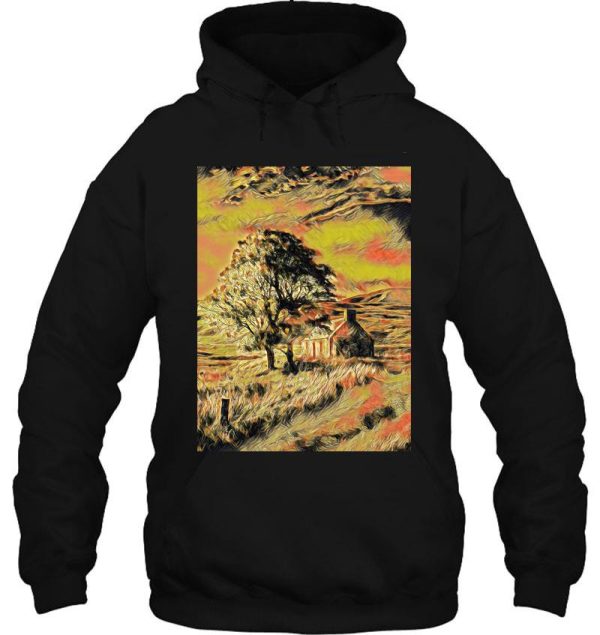 galathi wilderness house yellow - wilderness hoodie