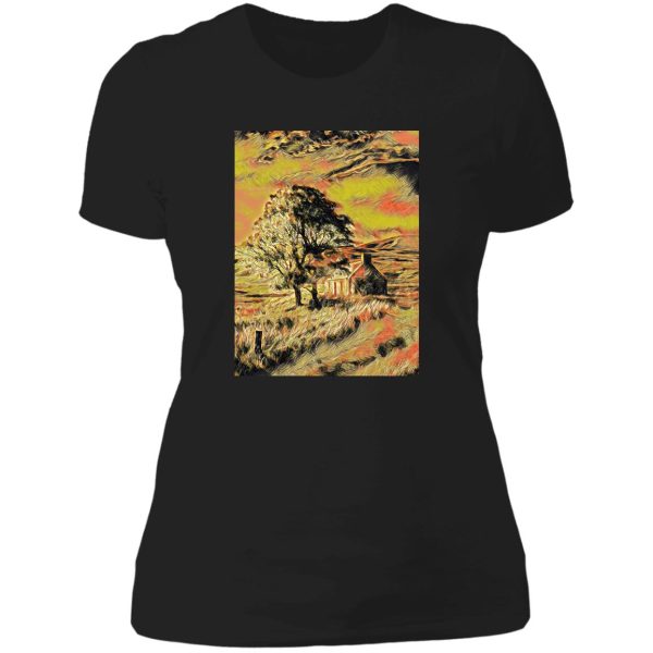 galathi wilderness house yellow - wilderness lady t-shirt