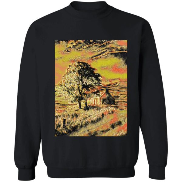 galathi wilderness house yellow - wilderness sweatshirt