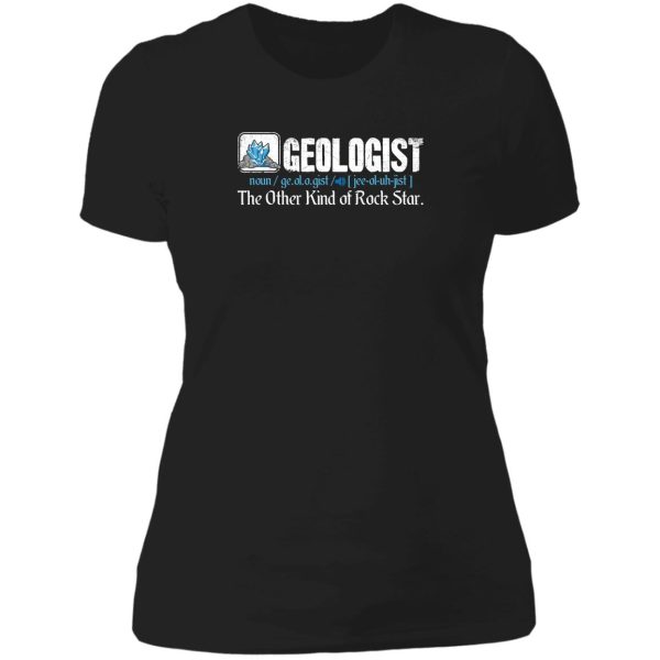 geologist definition noun lady t-shirt