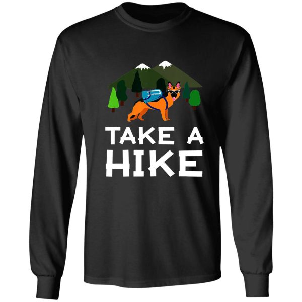 german shepherd take a hike long sleeve