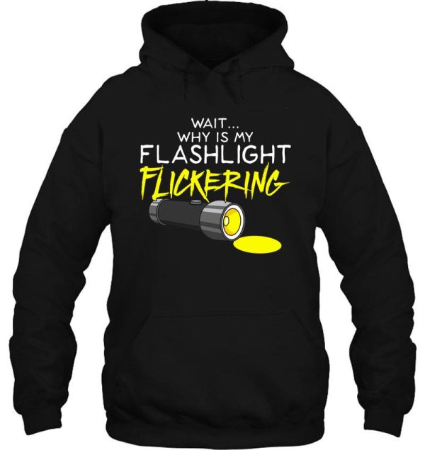 ghost hunting flashlight flickering phasmophobia hoodie