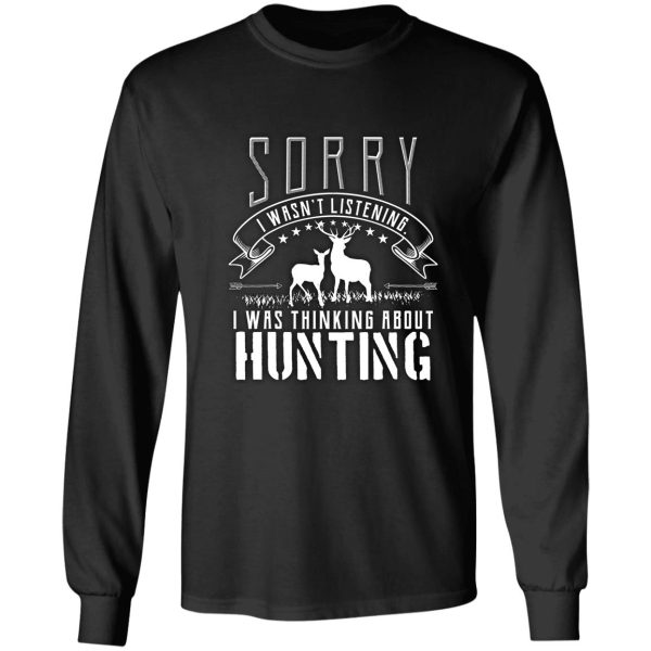 gift tee for deer hunters funny bow gun hunting clothing long sleeve